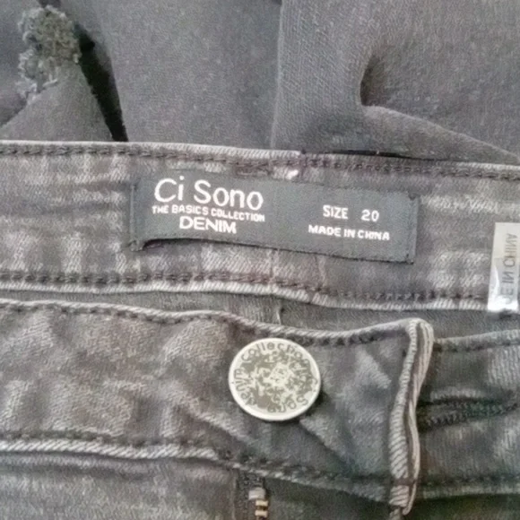 CI SONA PLUS SIZE JEANS h13 - Picture 2 of 4
